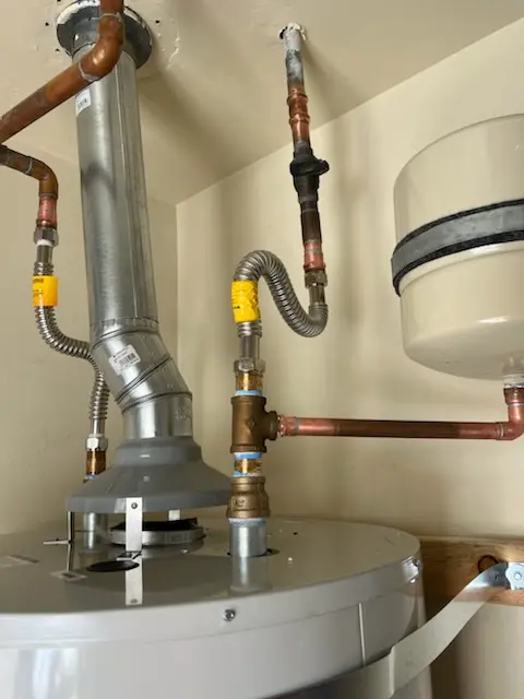 Water heater installation and plumbing repair in Culmore